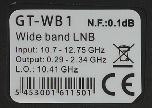 Konwerter Wide Band H/V GT-WB1 GT-SAT