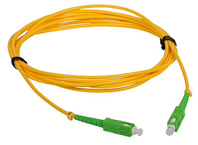 Patchcord jednomodowy ULTIMODE PC-522S SC/APC-SC/APC, simplex G.652D 1m