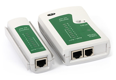 Tester okablowania RJ-45, RJ-11